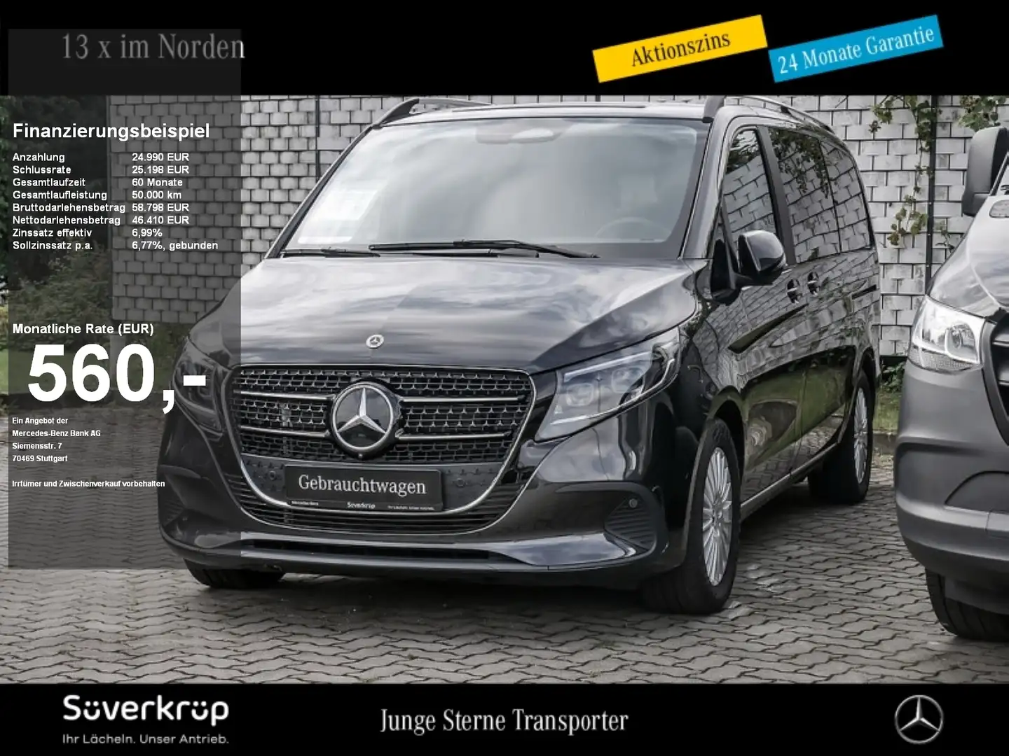 Mercedes-Benz V 300 STYLE LANG 360° KOMFORTLIEGE WINTER MOPF2 Gris - 1