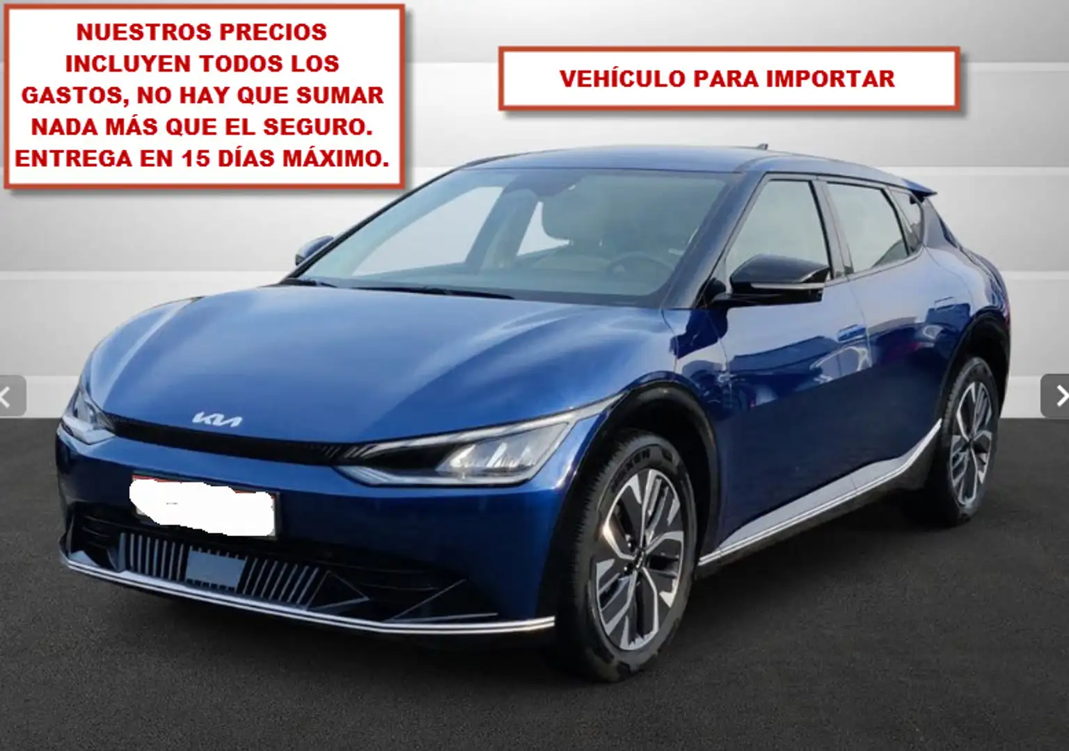 Kia EV6 Long Range Air RWD 168kW Blau - 1