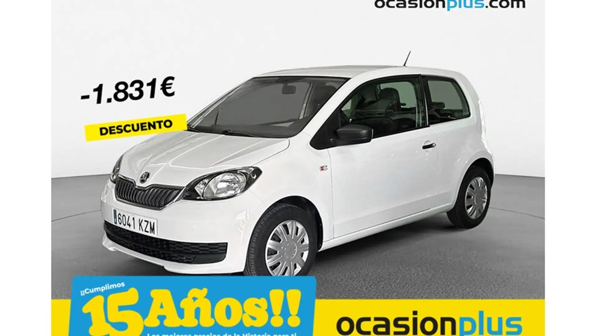 Skoda Citigo 1.0 MPI Active 44kW Blanco - 1