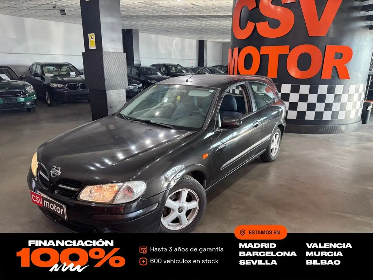 Nissan Almera 1.5 Ambience Чорний - 1