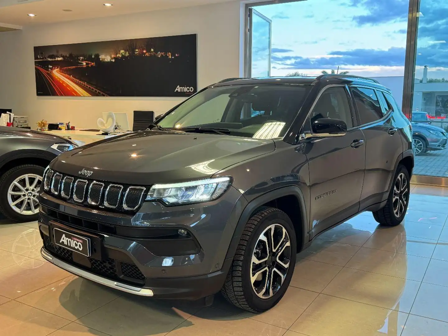Jeep Compass 1.6 Mjt II 130CV LIMITED Grigio - 1