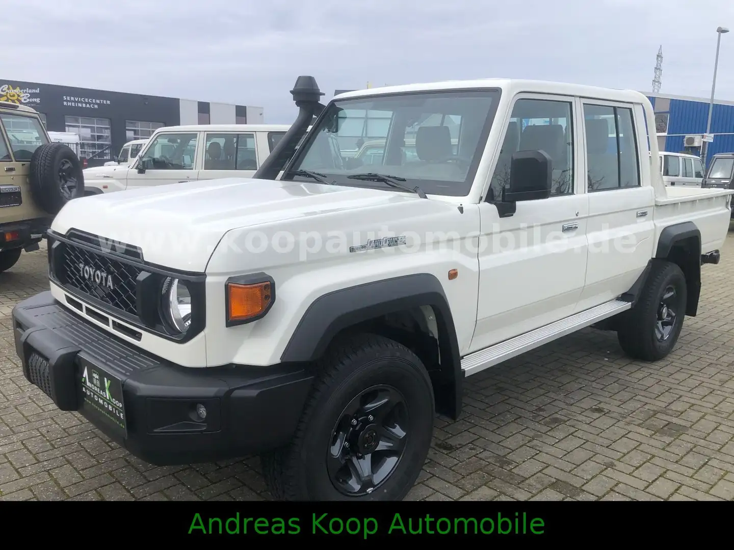 Toyota Land Cruiser VDJ 79 DC LX Diflock 4,5d V8 SOFORT Blanco - 1