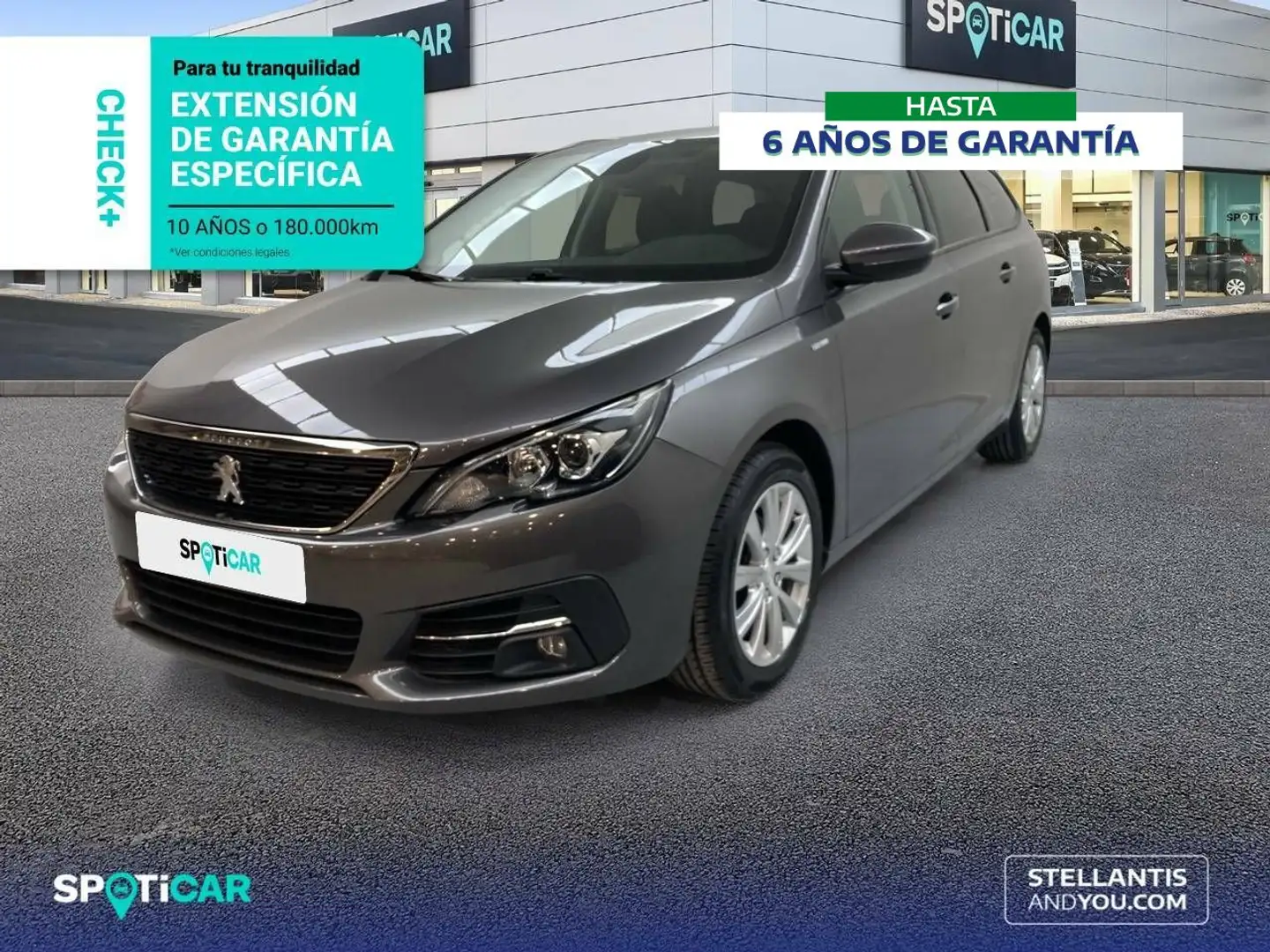 Peugeot 308 SW 1.2 PureTech S&S Style 130 Gris - 1