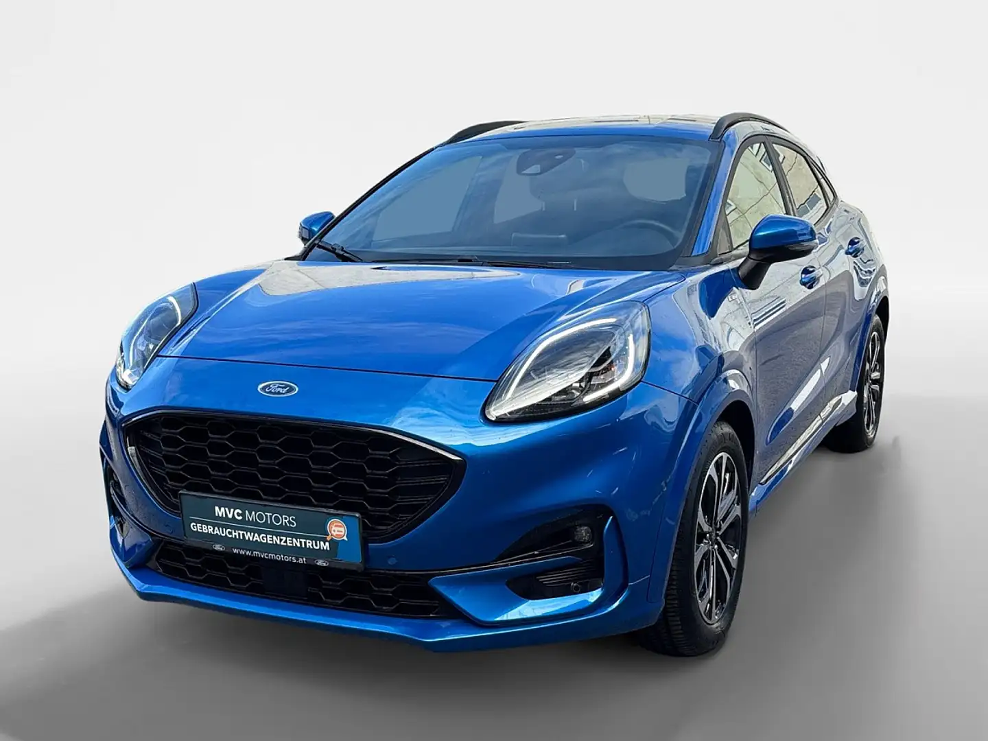Ford Puma 1,0 EcoBoost Hybrid ST-Line Blau - 1