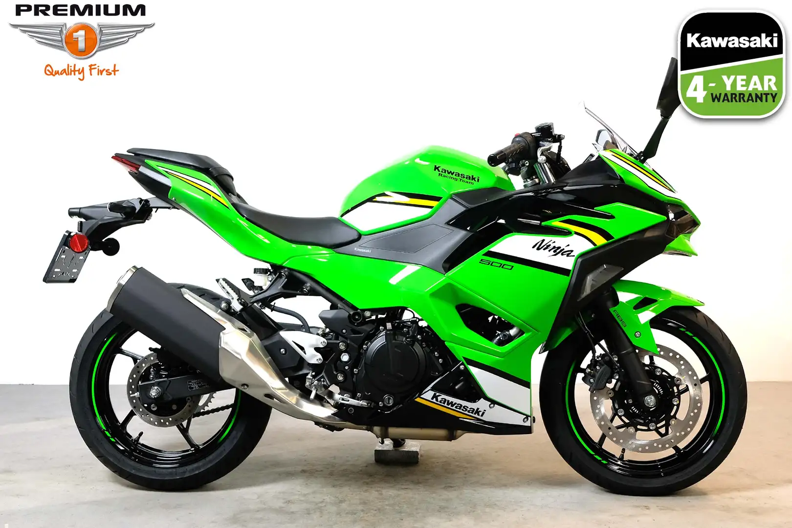 Kawasaki Ninja 500 SE Alb - 1