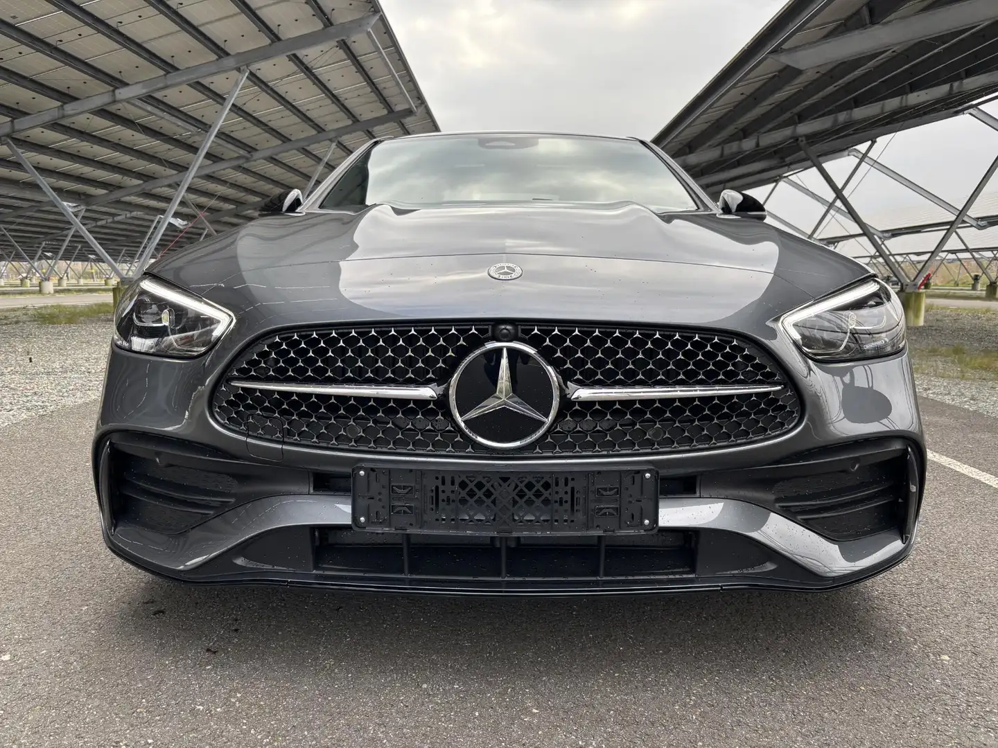 Mercedes-Benz C 180 Star Edition AMG Line | Night | Panoramadak | Burm Grijs - 2