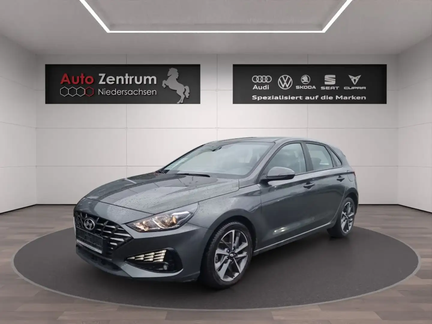 Hyundai i30 1.0 T-GDI 48V-Hybrid DCT Connect & Go CarPlay Grau - 1