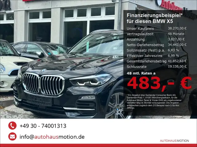 BMW X5 xDrive 25 d Navi HUD LED Memory Kamera ACC Park-As