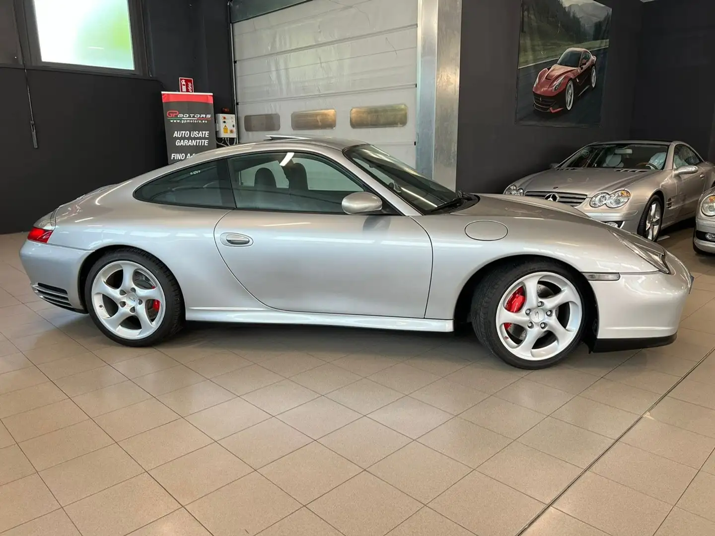 Porsche 911 996 Carrera 4S Coupe 3.6 320CV  2PROPRIETARI ! Argento - 2
