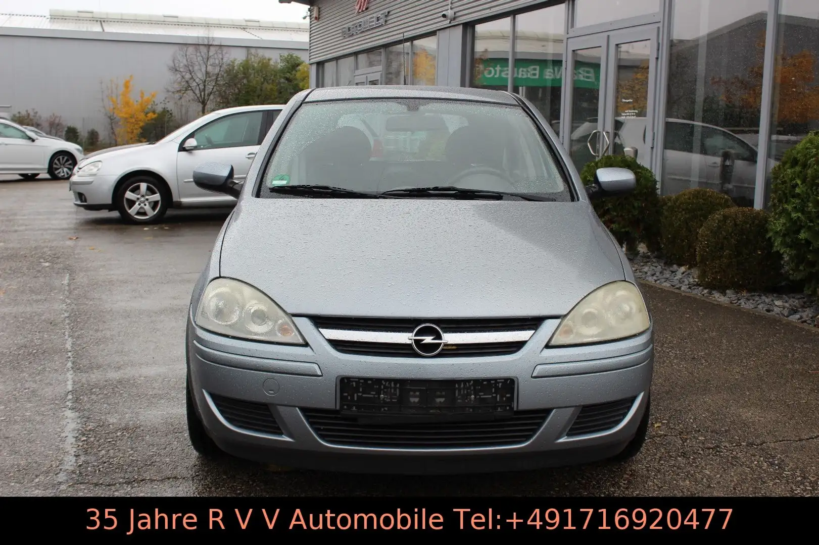 Opel Corsa C 1.2 Edition, Alu, Klima, TÜV neu Silber - 2