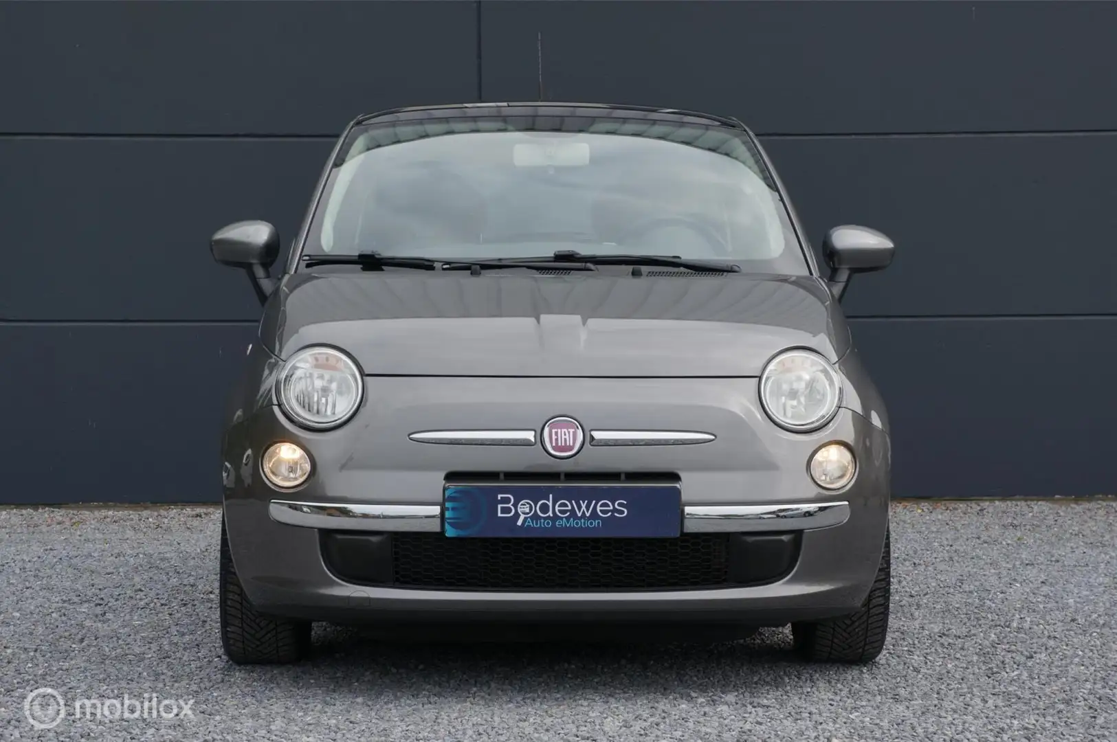 Fiat 500 1.2 Lounge Airco Panodak LM Velgen All Season Top! Gris - 2