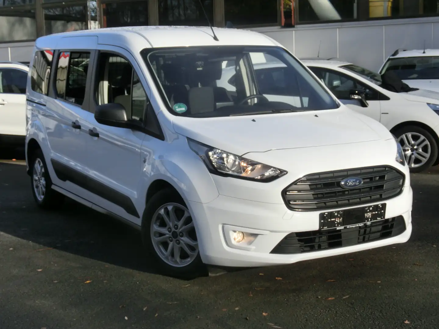 Ford Transit Connect 1.5l Kombi Autom. L2 Trend/Navi,Klima,Tel.,AHK,PDC Wit - 1