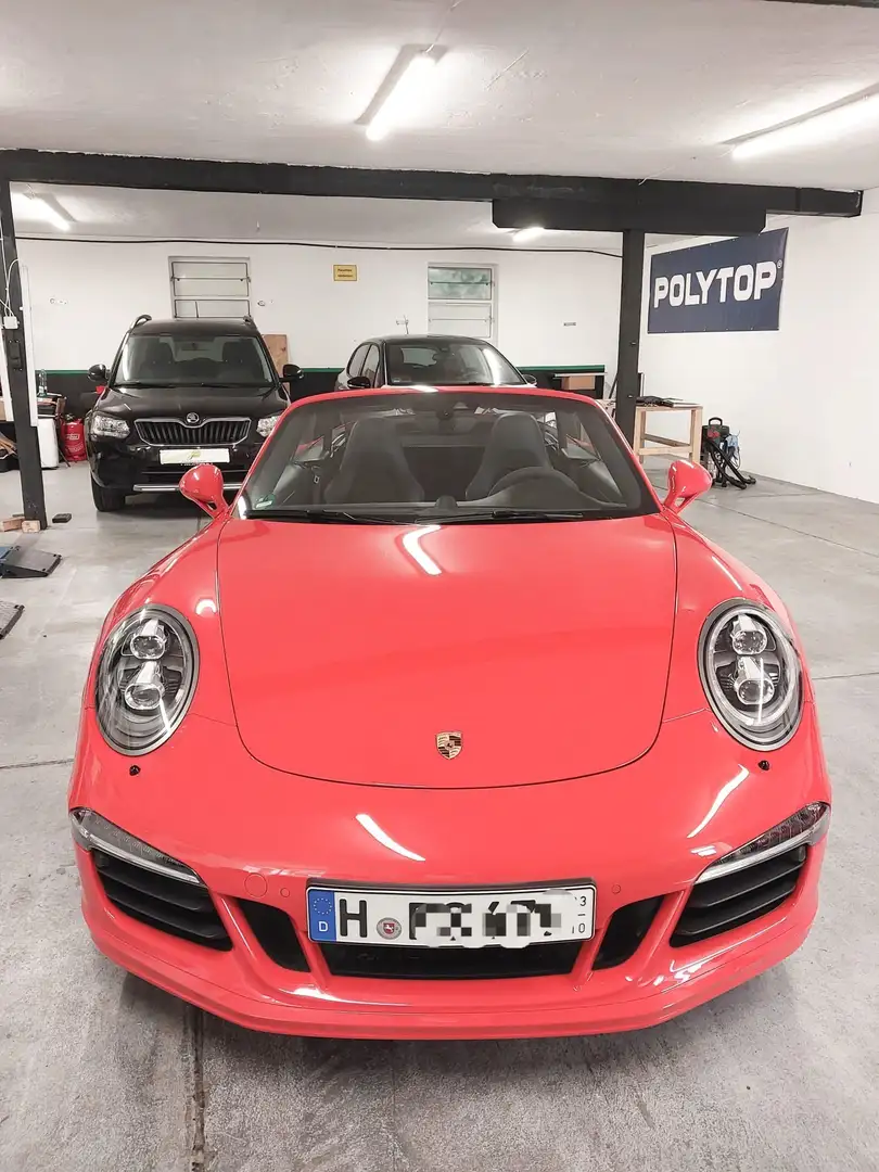 Porsche 991 911 Carrera GTS Cabriolet PDK Orange - 2