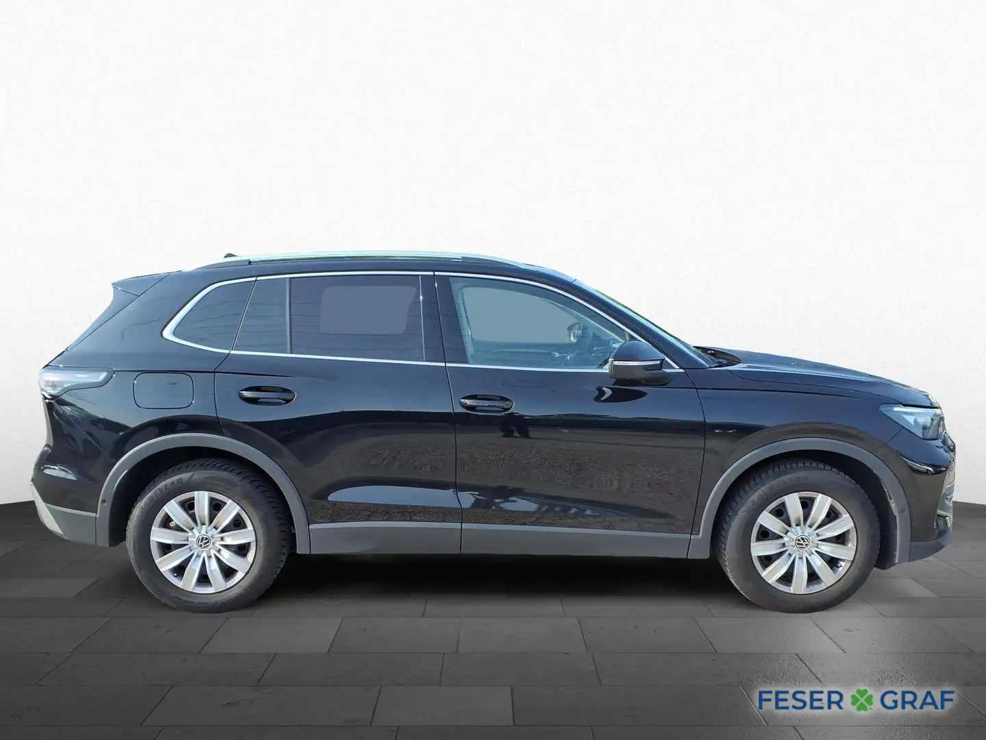 Volkswagen Tiguan 1.5 eTSI DSG ELEGANCE HD-MATRIX ACC KAM Schwarz - 2