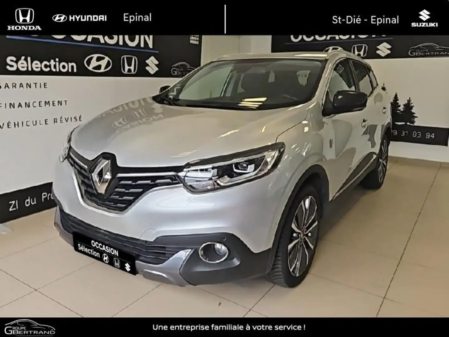 Renault Kadjar 1.2 TCe 130ch energy Intens Gris - 1