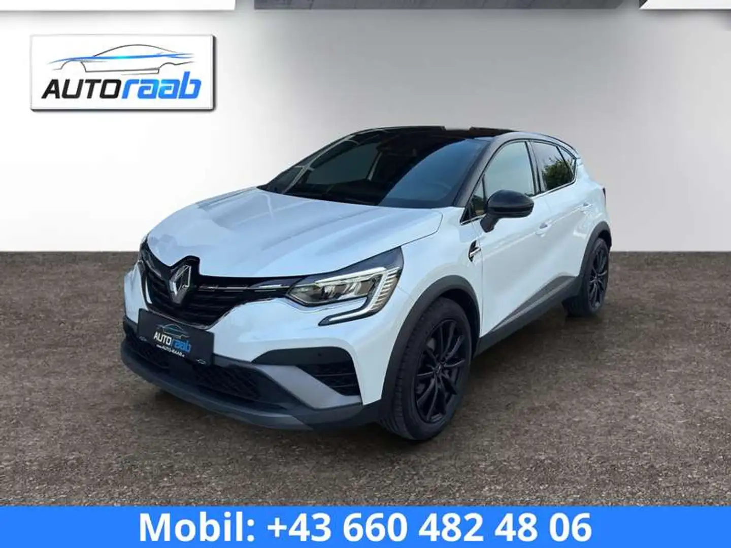 Renault Captur R.S. Line *AHV*RFK*SITZHZ*NAVI*DIGITAL*WSS-HZ* Weiß - 1