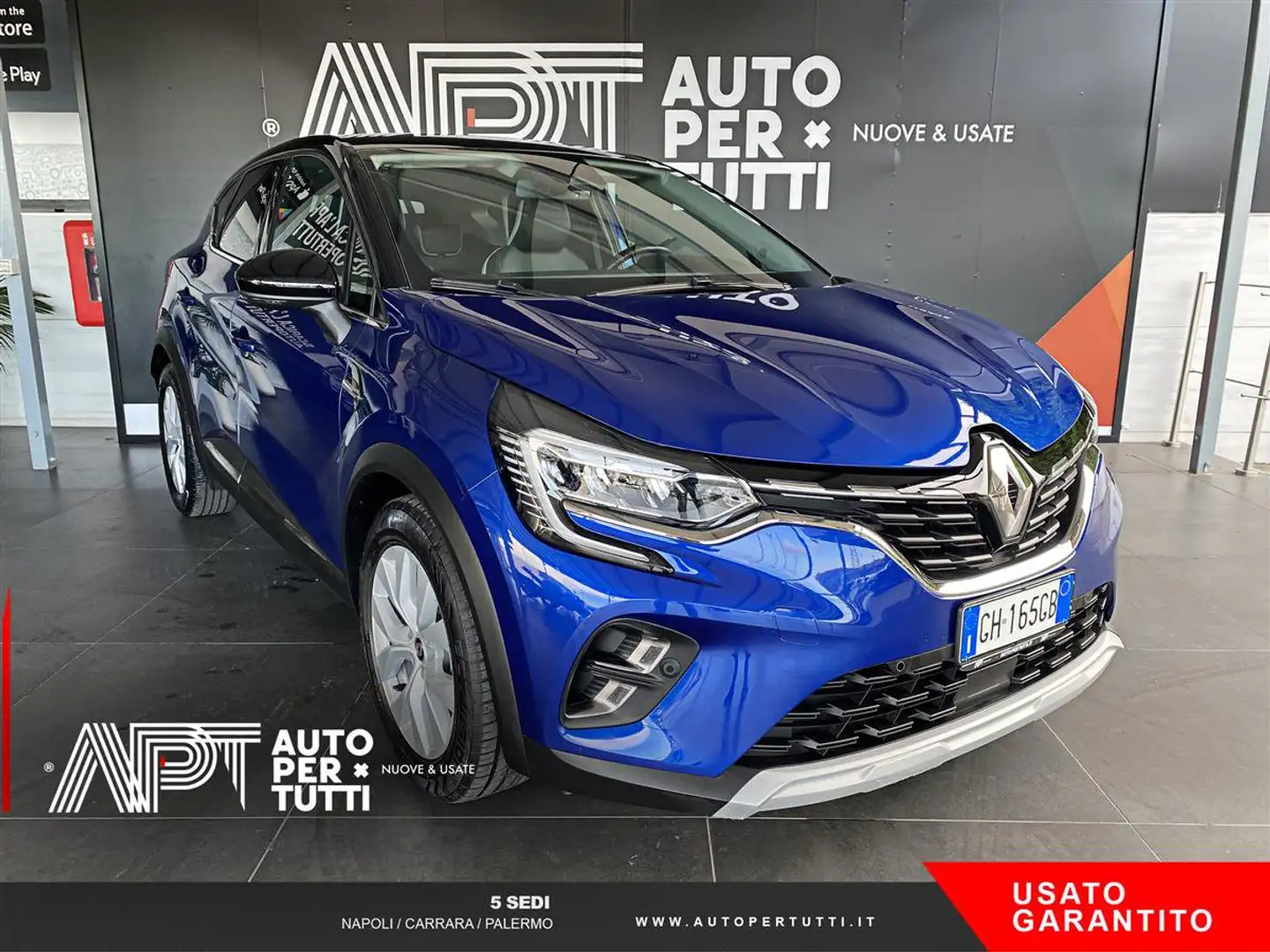 Renault Captur Captur 1.6 hybrid Intens E-Tech 145cv auto Bleu - 2