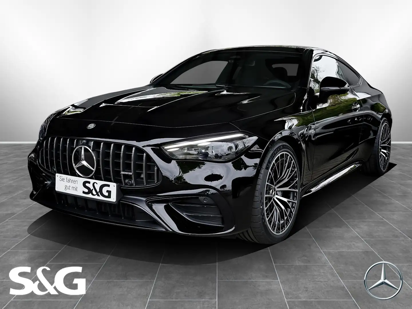 Mercedes-Benz CLE 53 AMG 4M+ Coupé AMG MBUX+360°+Pano+Towink Schwarz - 1