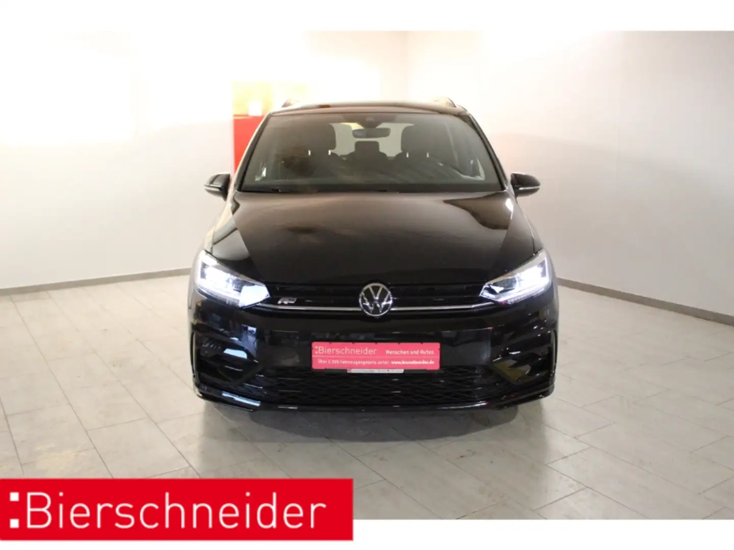 Volkswagen Touran 1.5 TSI DSG 2x R-Line Black Style 18 AHK ACC STAND Zwart - 2