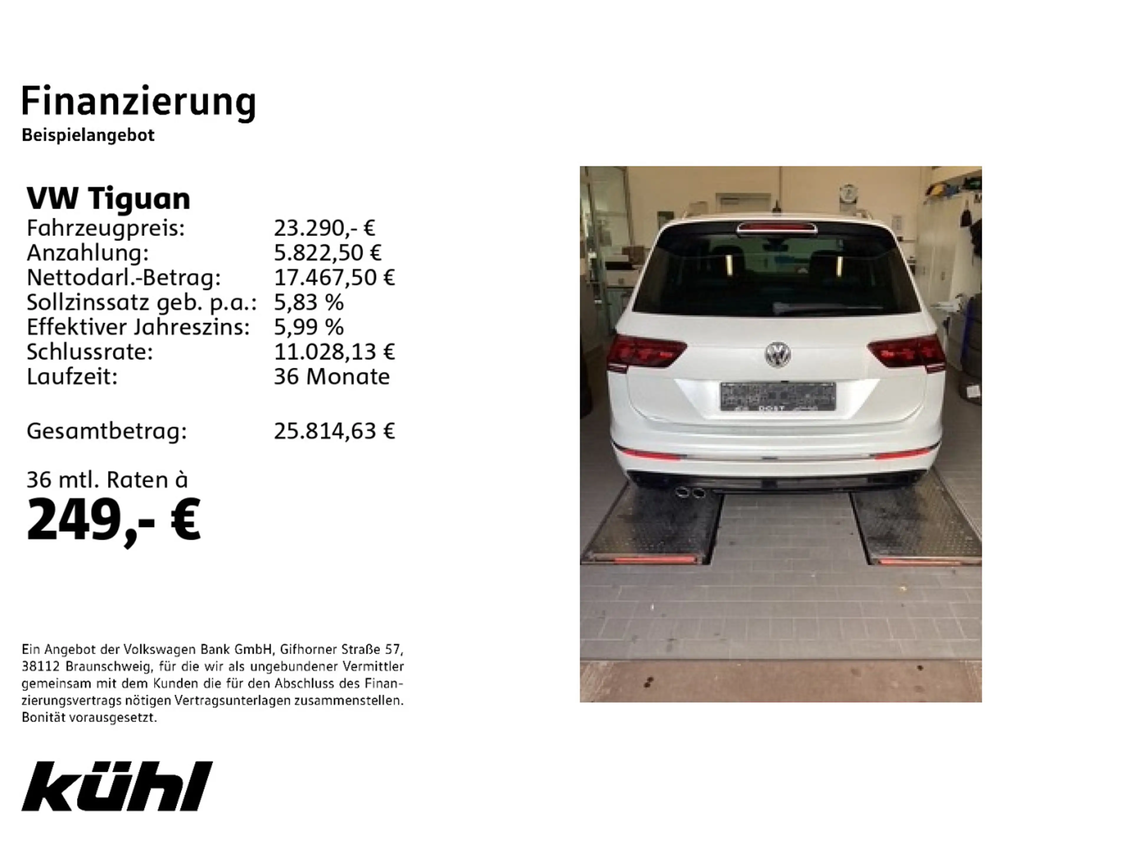 Volkswagen Tiguan 2.0 TDI DSG 4M Highline R-Line Navi,AHK,P — photo 2