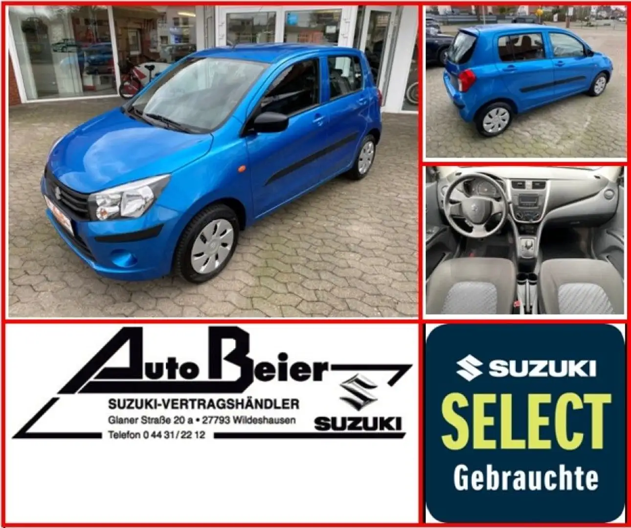 Suzuki Celerio 1.0 AGS Club Blu/Azzurro - 1