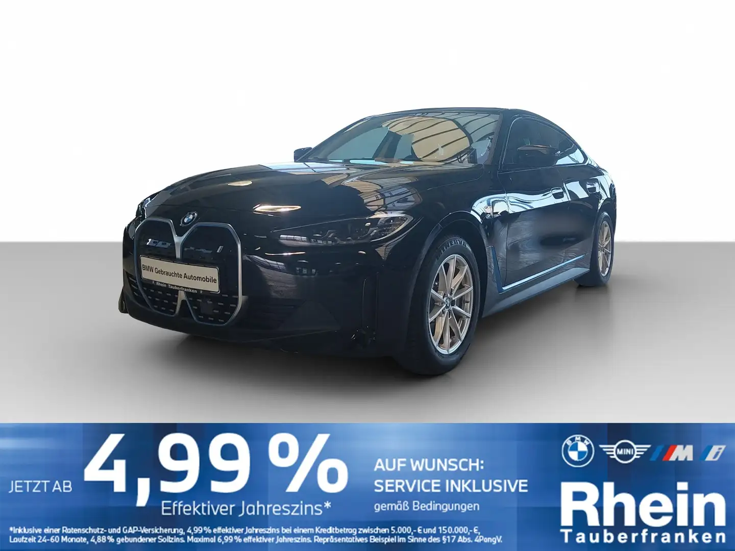 BMW i4 eDrive40 Gran Coupé NaviProf*Parkassist Schwarz - 1