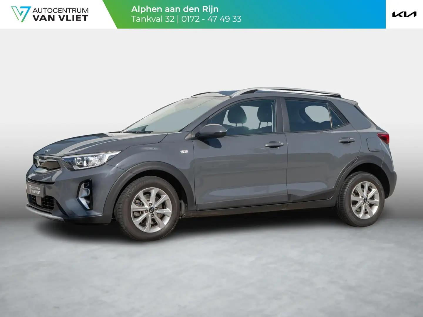Kia Stonic 1.0 T-GDi MHEV DynamicLine | Navigatie | Climate C Gris - 1