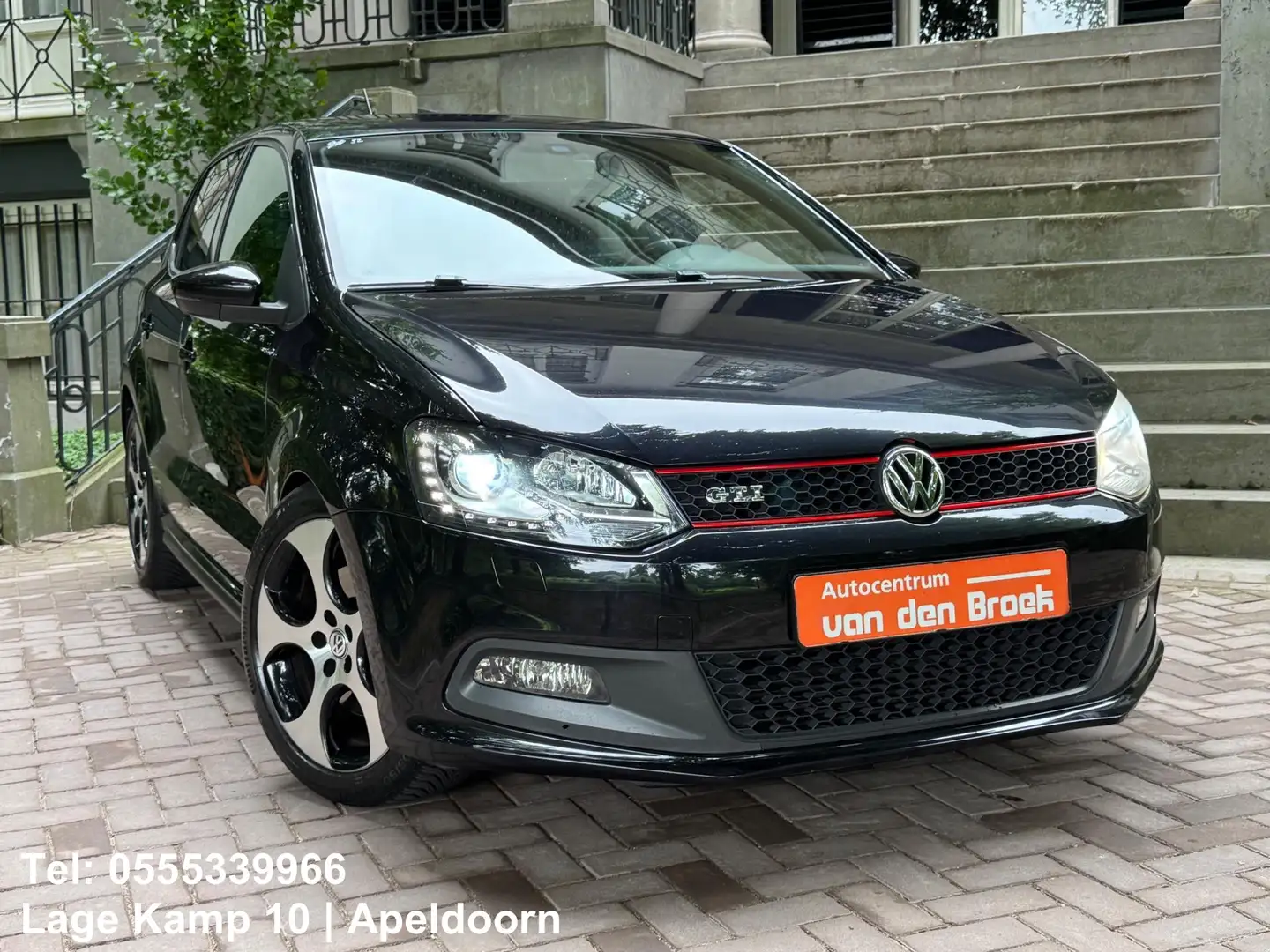 Volkswagen Polo GTI 1.4 TSI Dsg Xenon/Led Navi Leder/Alcantara Climate Zwart - 2