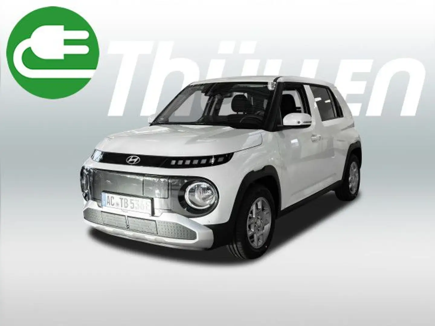 Hyundai Inster EV 42 kWh Trend, Effizienzpaket, Designelem Weiß - 1