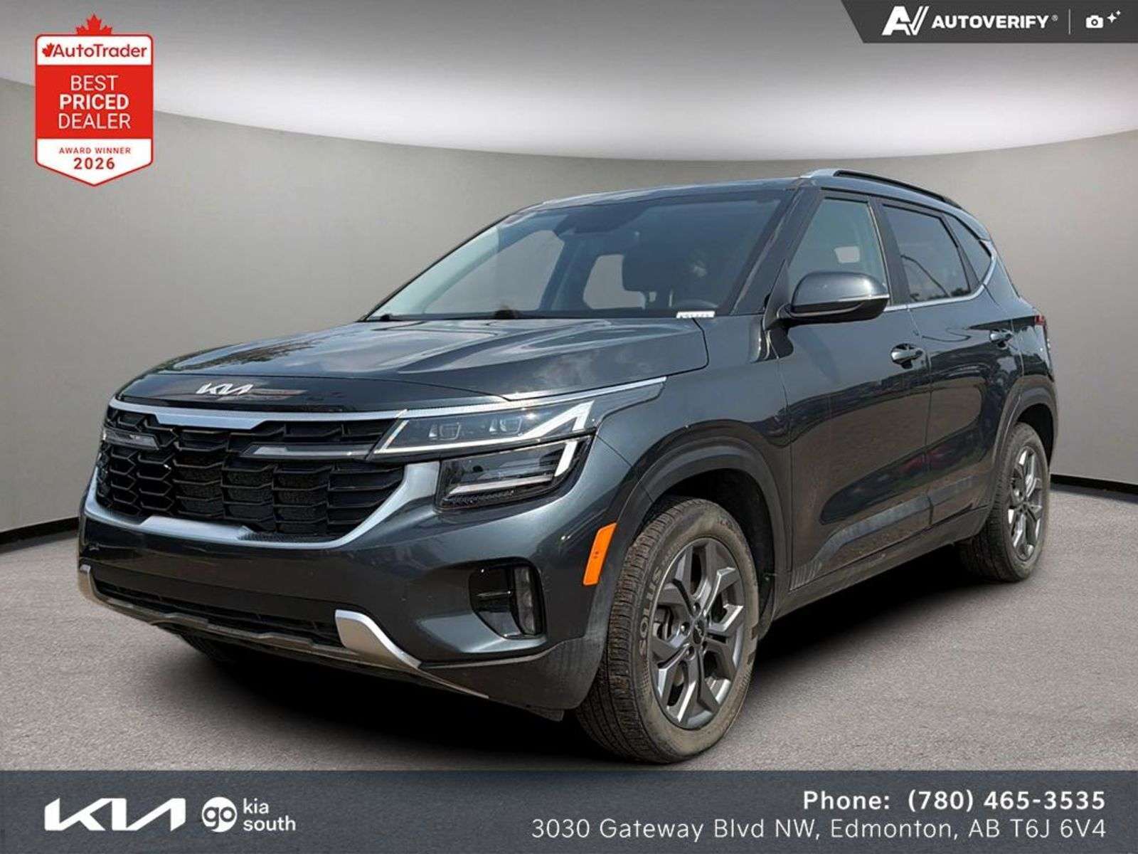 2025 Kia Seltos EX/LEATHER/SUNROOF/NO ACCIDENTS