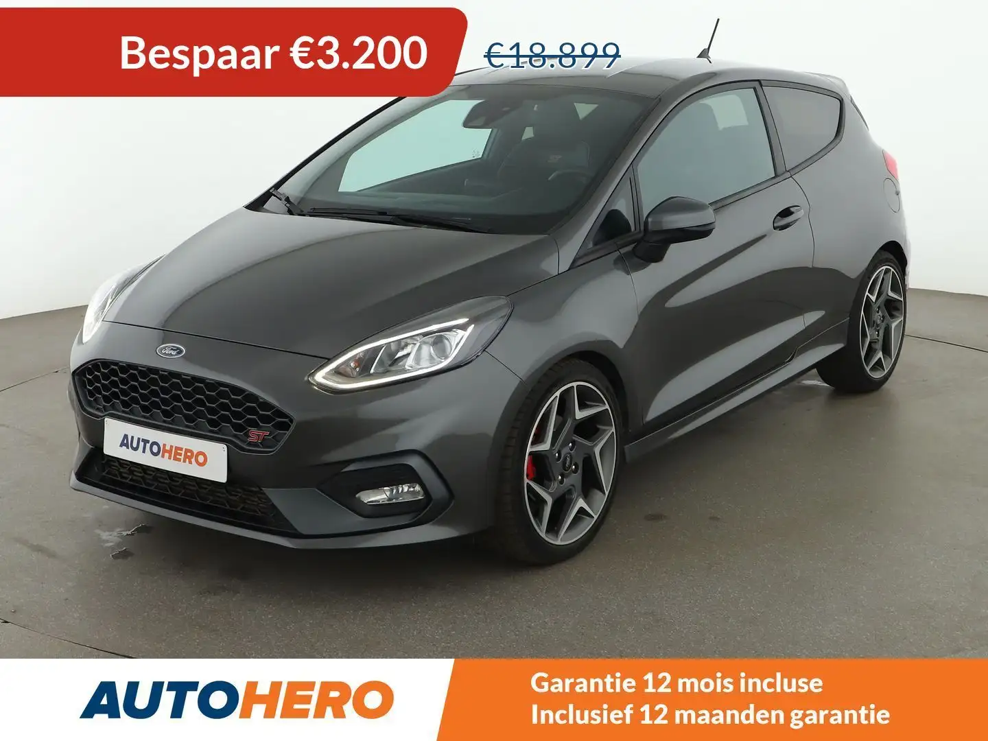 Ford Fiesta 1.5 EcoBoost ST Gris - 1