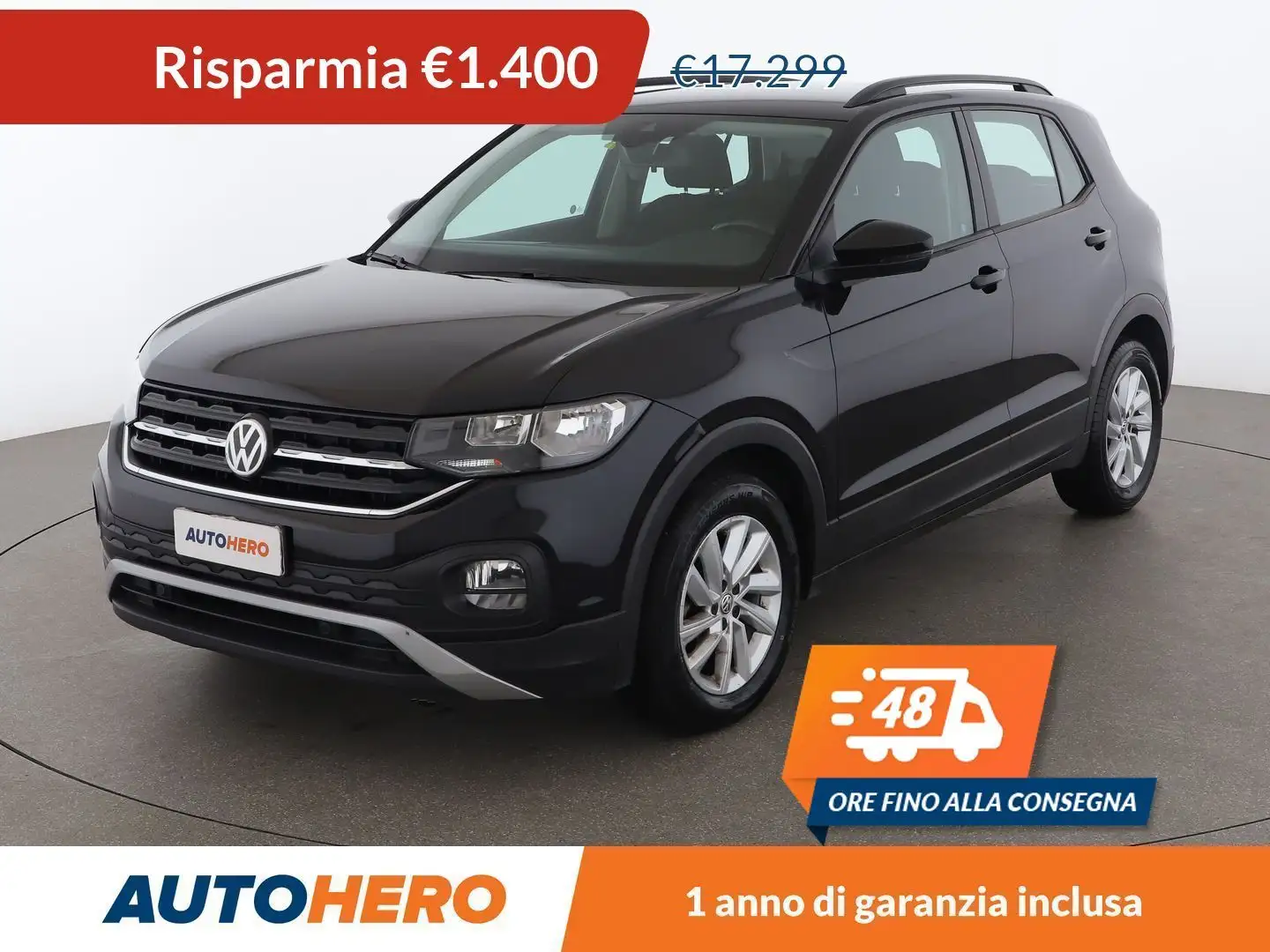 Volkswagen T-Cross 1.6 TDI Style Schwarz - 1
