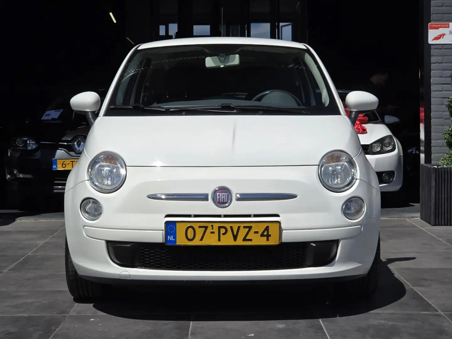 Fiat 500 1.2 Sport|AUT|Bluetooth|Airco|APK|NAP|Multi.Stuur Weiß - 2