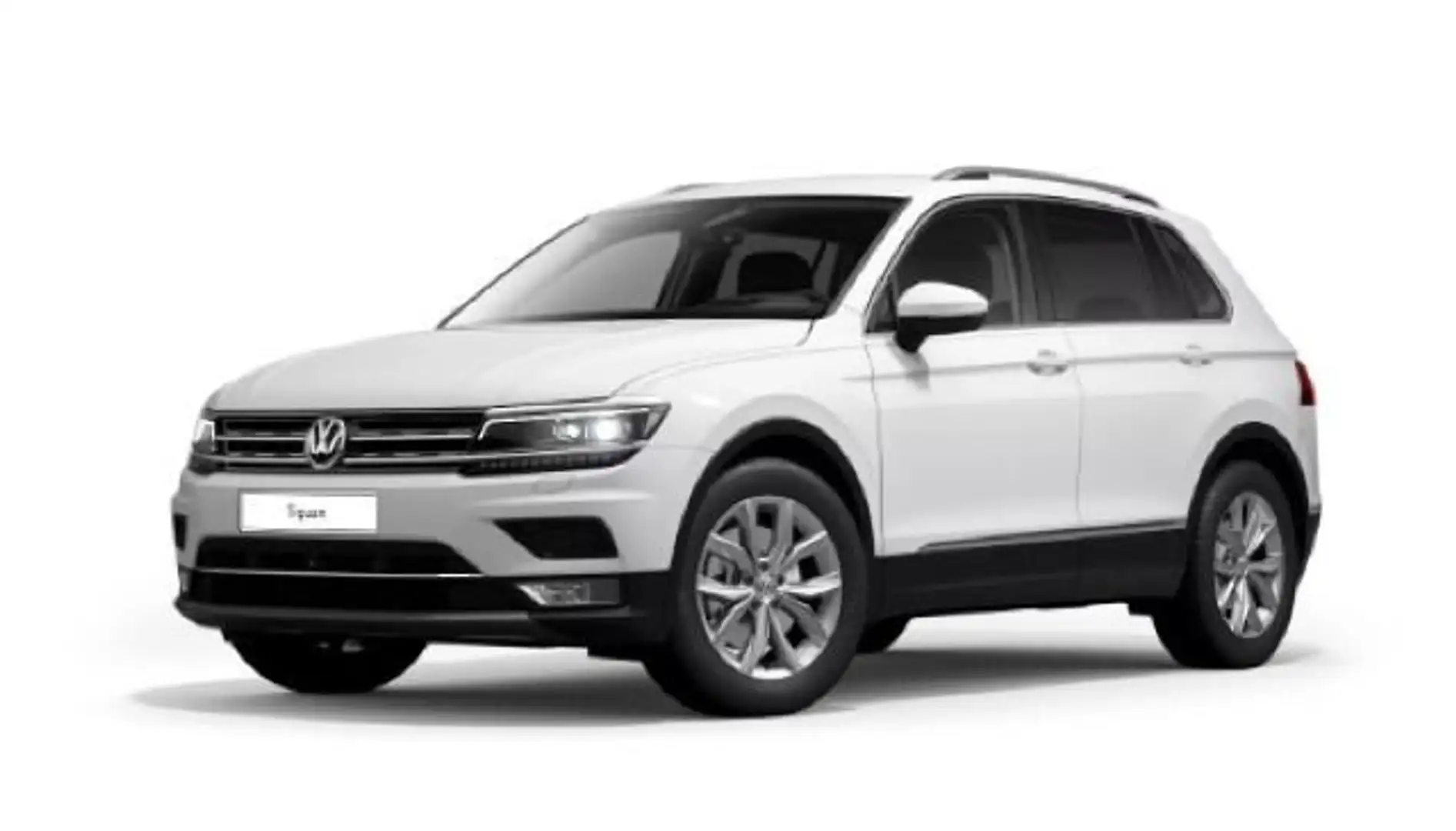 Volkswagen Tiguan 2,0 TDI Highline 4M LED AHK StHz Kamera Weiß - 2