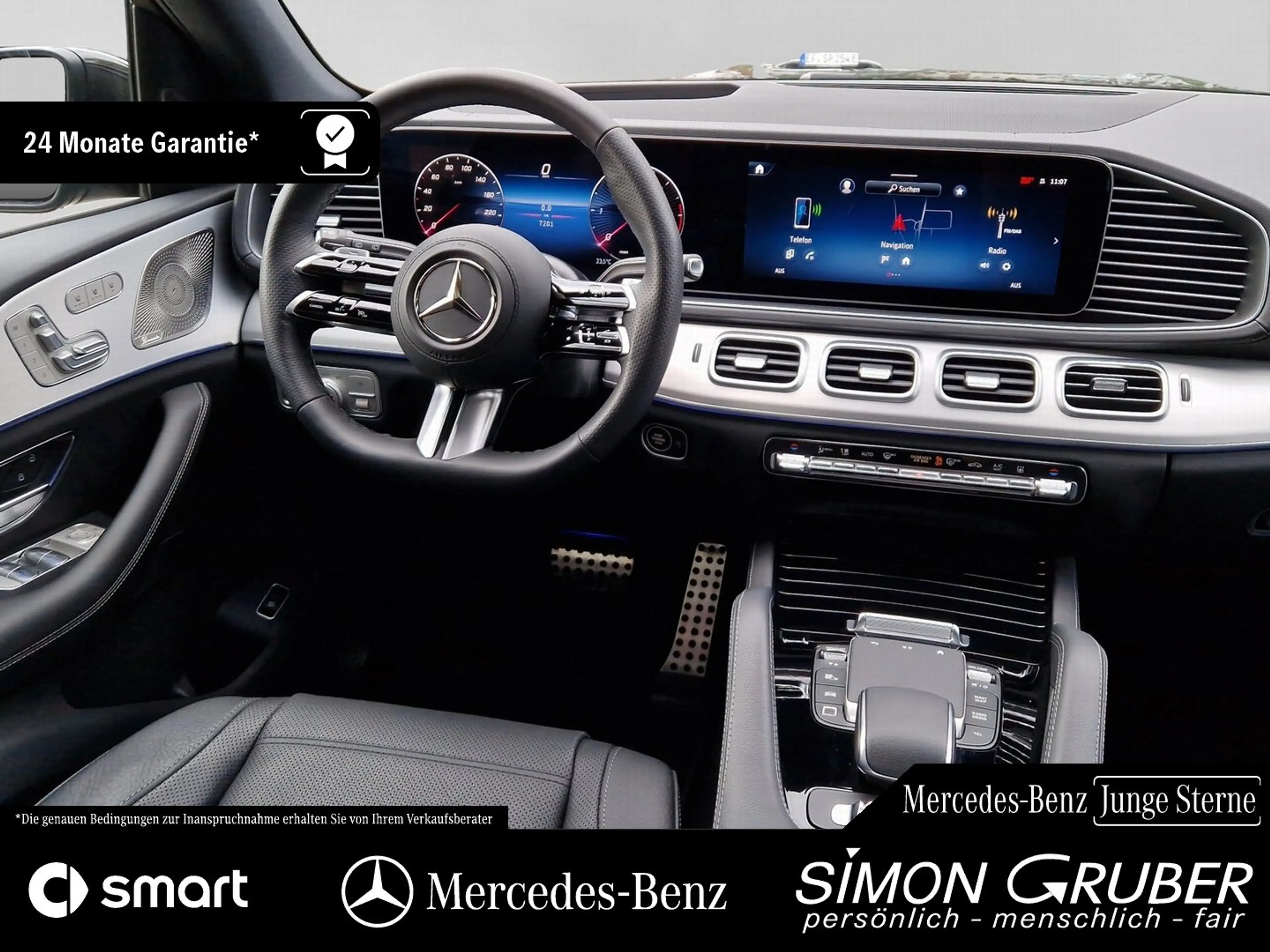 Mercedes-Benz GLS 450 d 4M AMG Night Massage Standhzg. AHK — photo 11