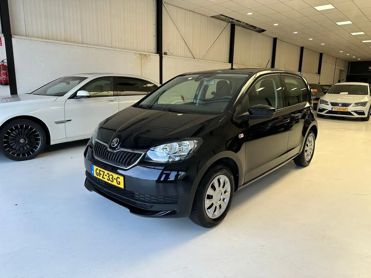 Skoda Citigo 1.0 Greentech Ambition Automaat Panoramadak 73864k Negro - 2