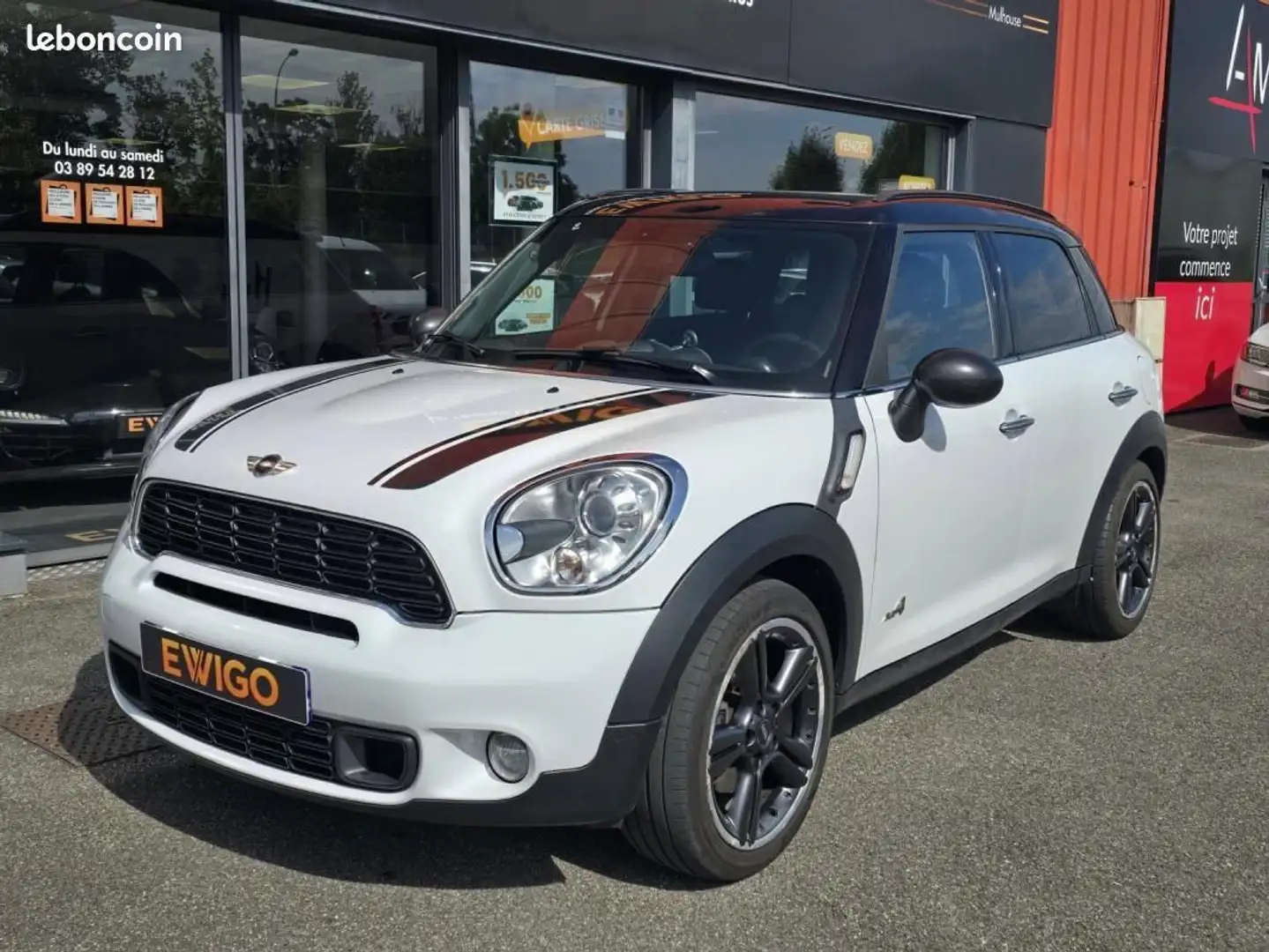 MINI Cooper Countryman 2.0 SD 143ch COOPER ALL4 Blanc - 2