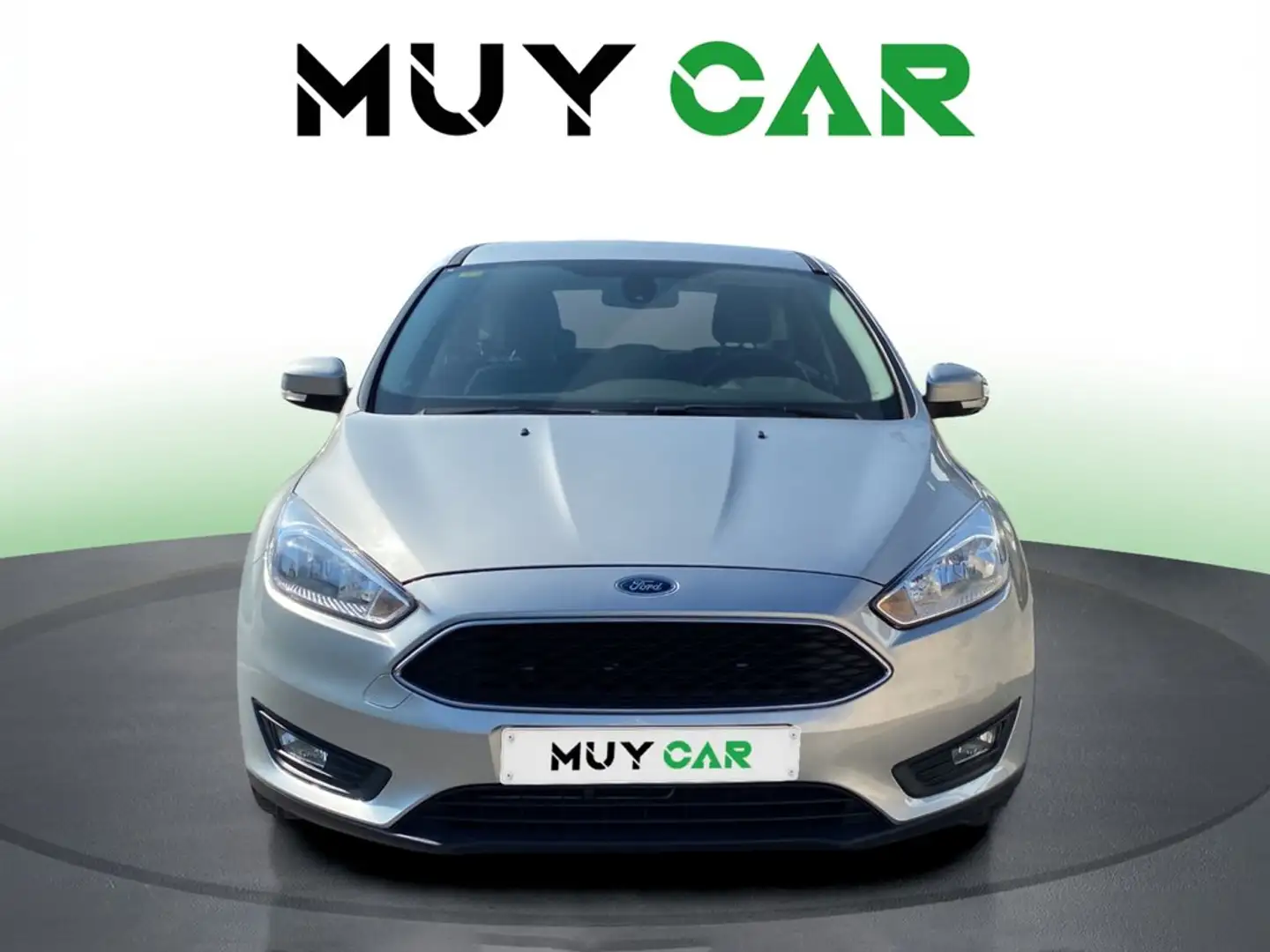 Ford Focus 1.0 Ecoboost Auto-S&S Trend+ Aut. 125 Gris - 2