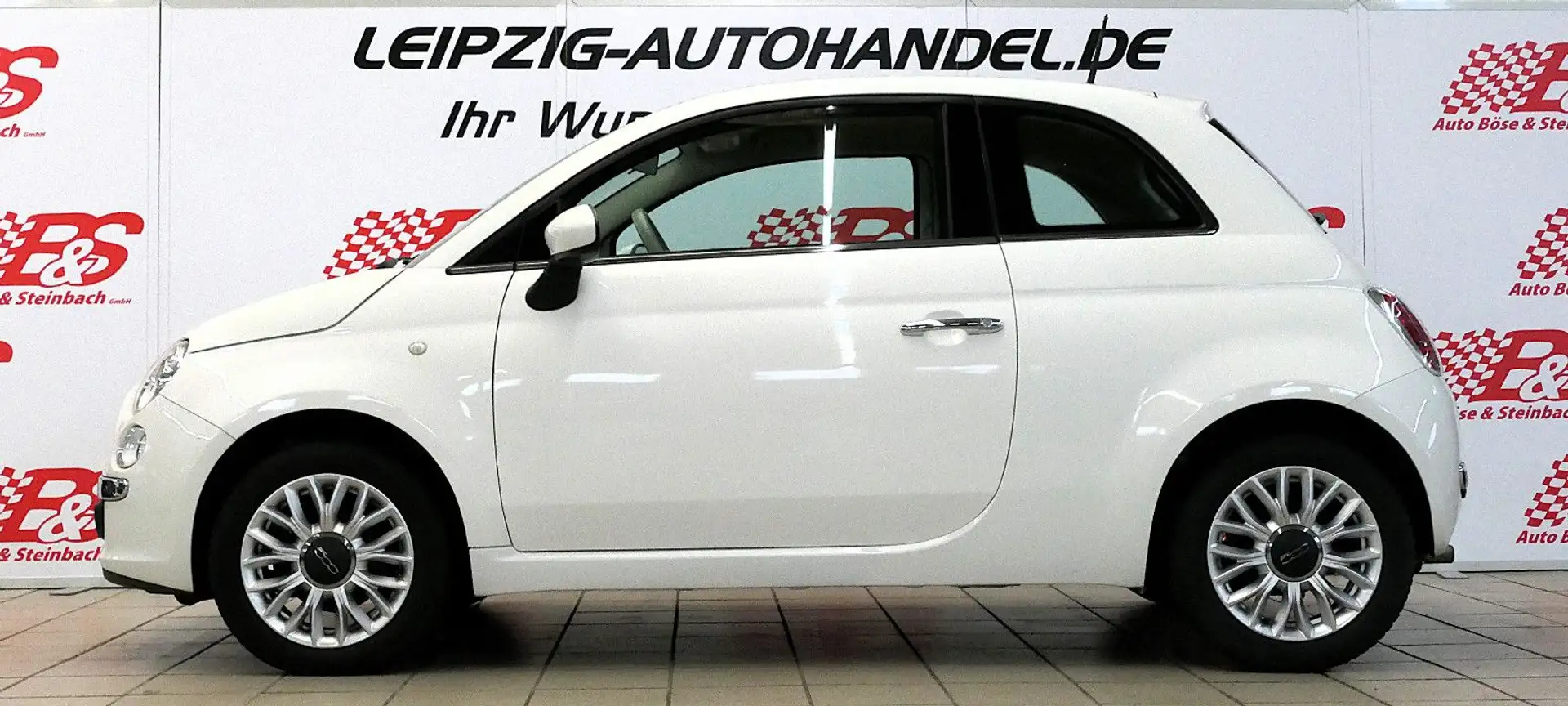 Fiat 500 *KLIMA*PDC*ALU* Wit - 2