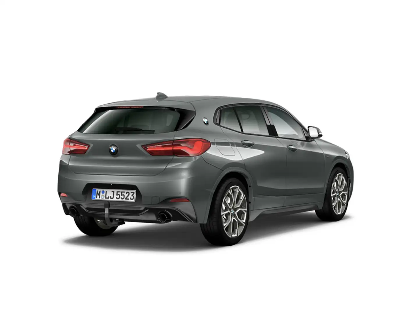 BMW X2 xDrive 20i M-Sport PANO AHK HUD LED NAVI Grau - 2