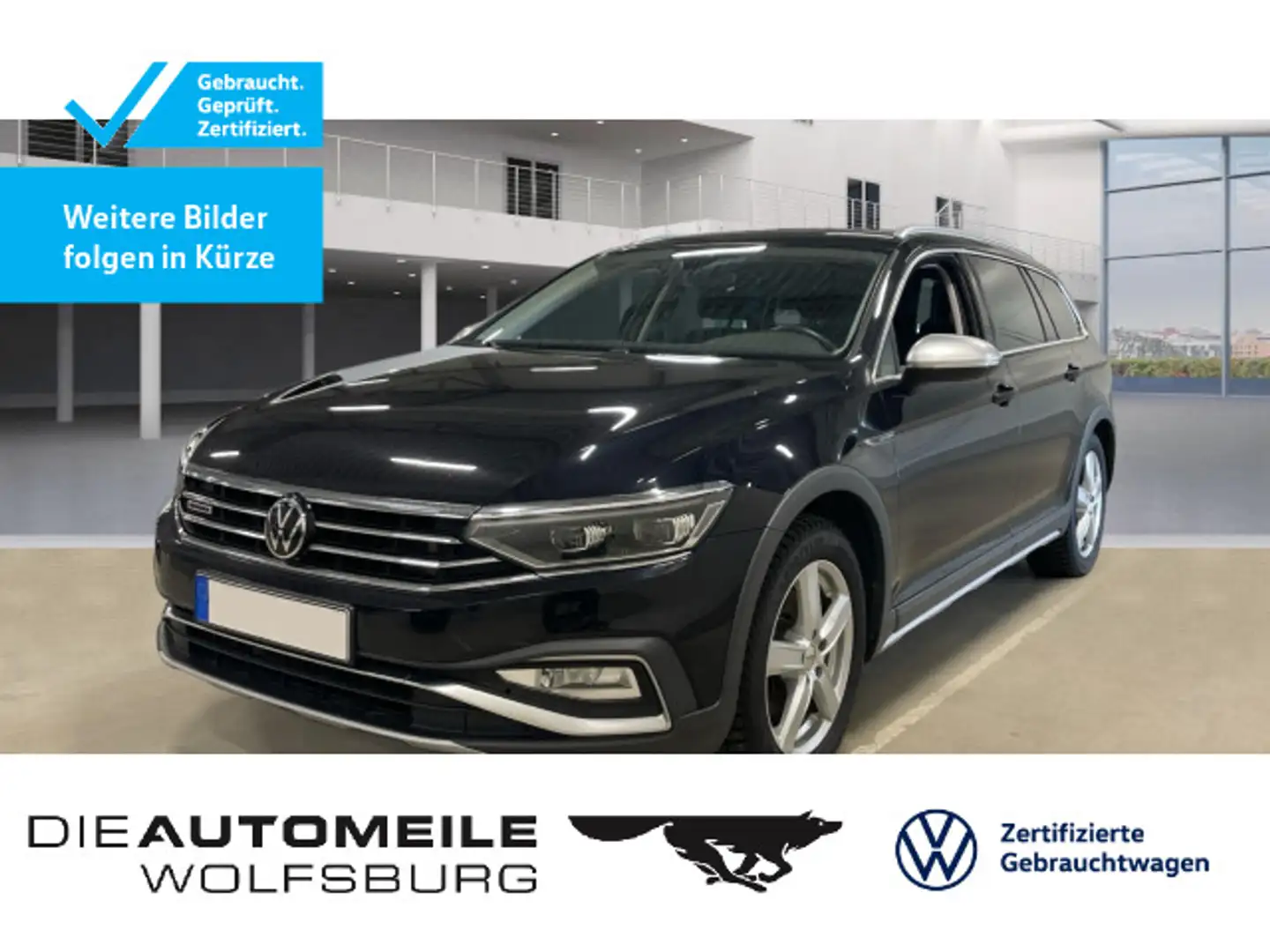 Volkswagen Passat Variant 2.0TDI DSG 4M ALLTRACK STANDHZ/AH Schwarz - 1