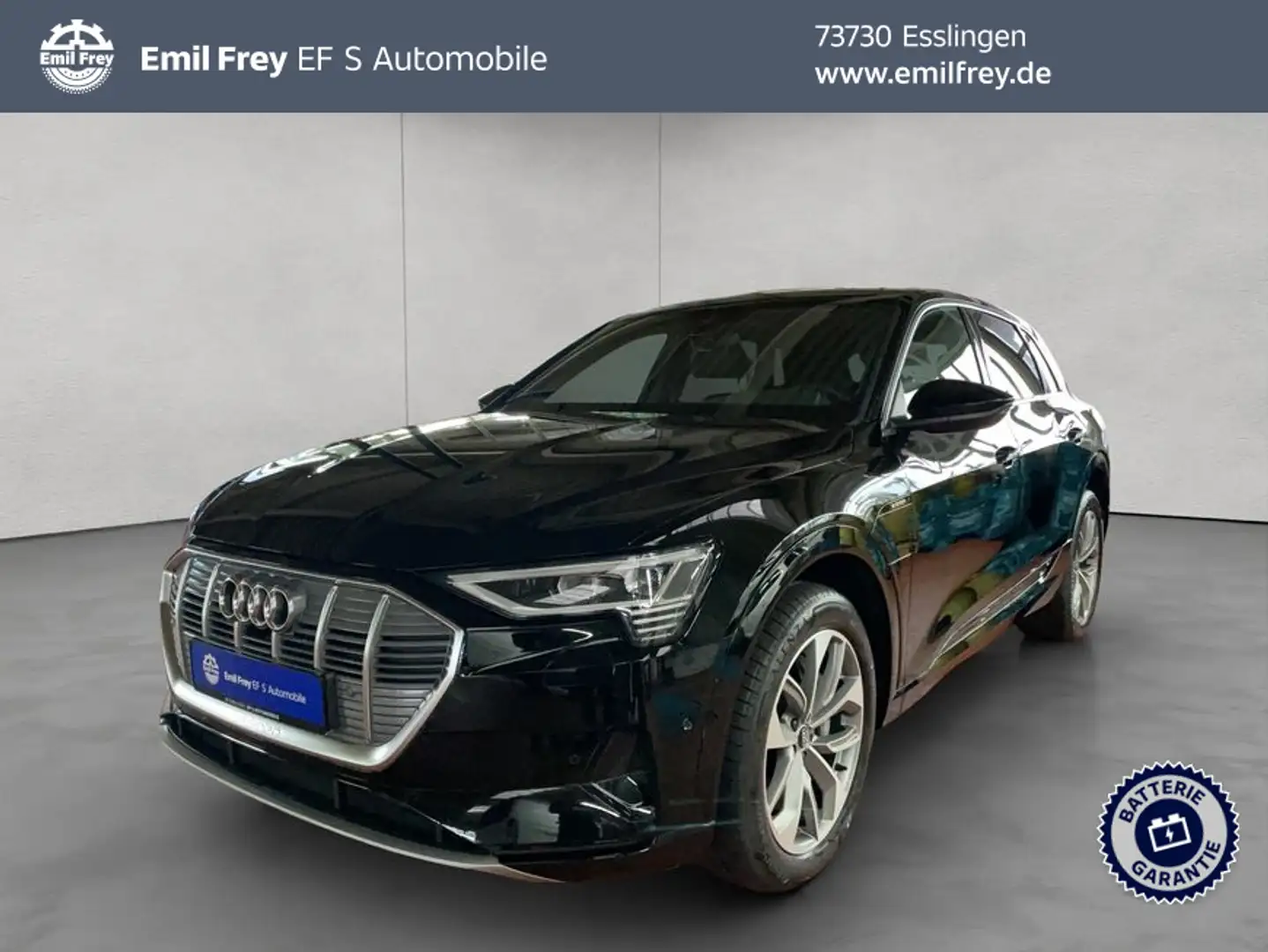 Audi e-tron 50 quattro advanced Zwart - 1