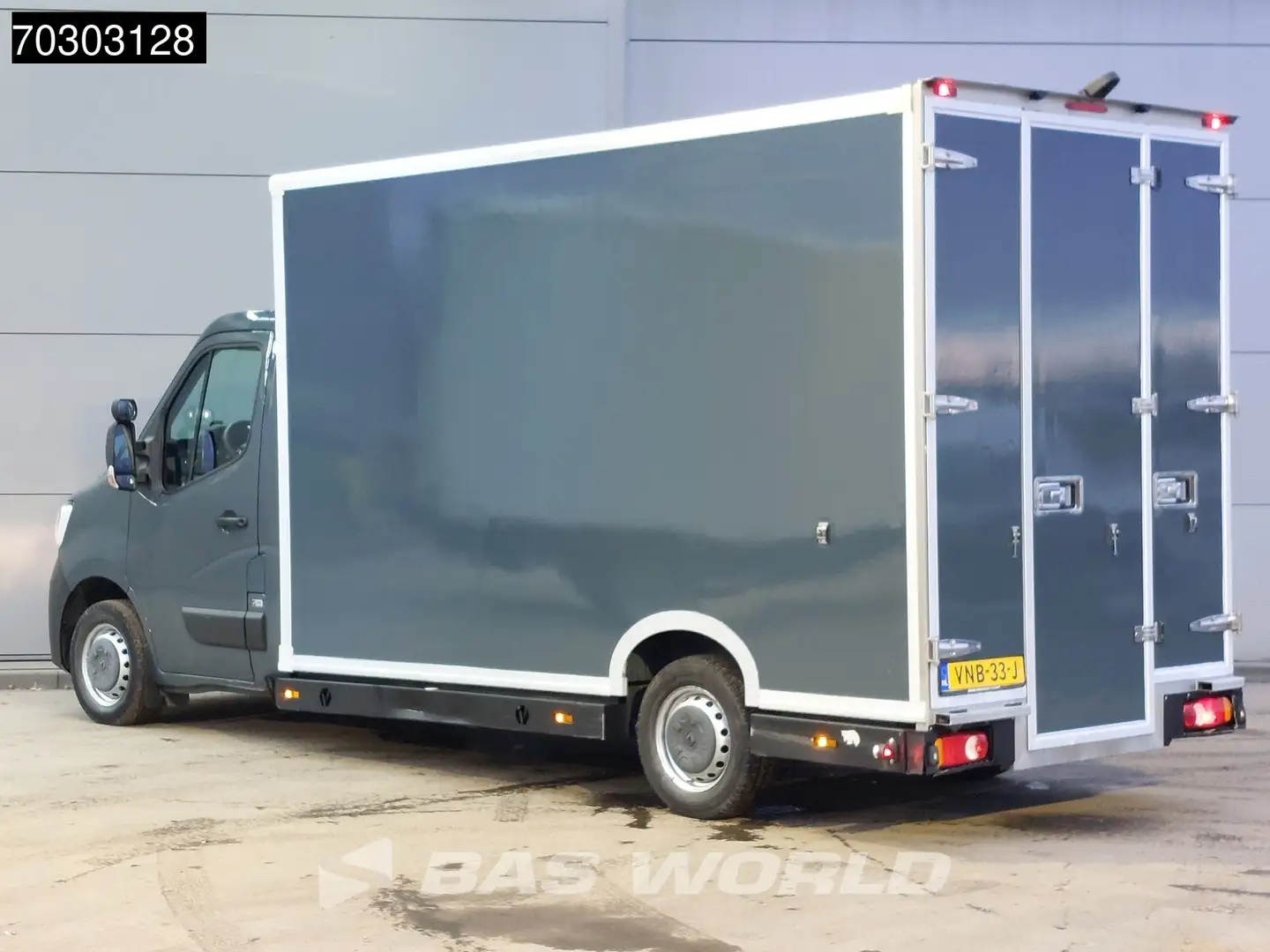 Renault Master 150PK Luchtvering Automaat Bakwagen Lowliner LED A Grijs - 2