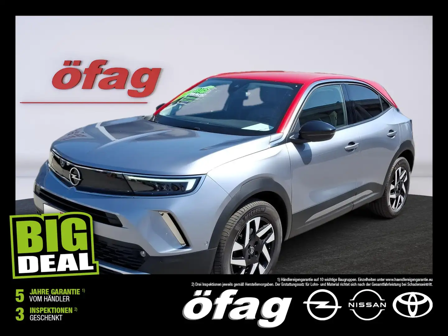 Opel Mokka 1.2 Direct Injection Turbo Elegance LED Gris - 1