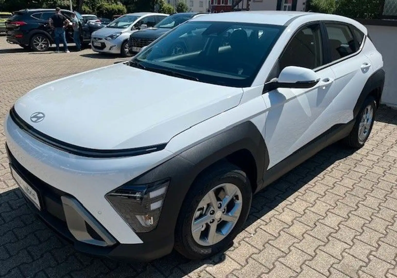 Hyundai KONA 1.6 GDi Hybrid Select Automatik Wit - 1
