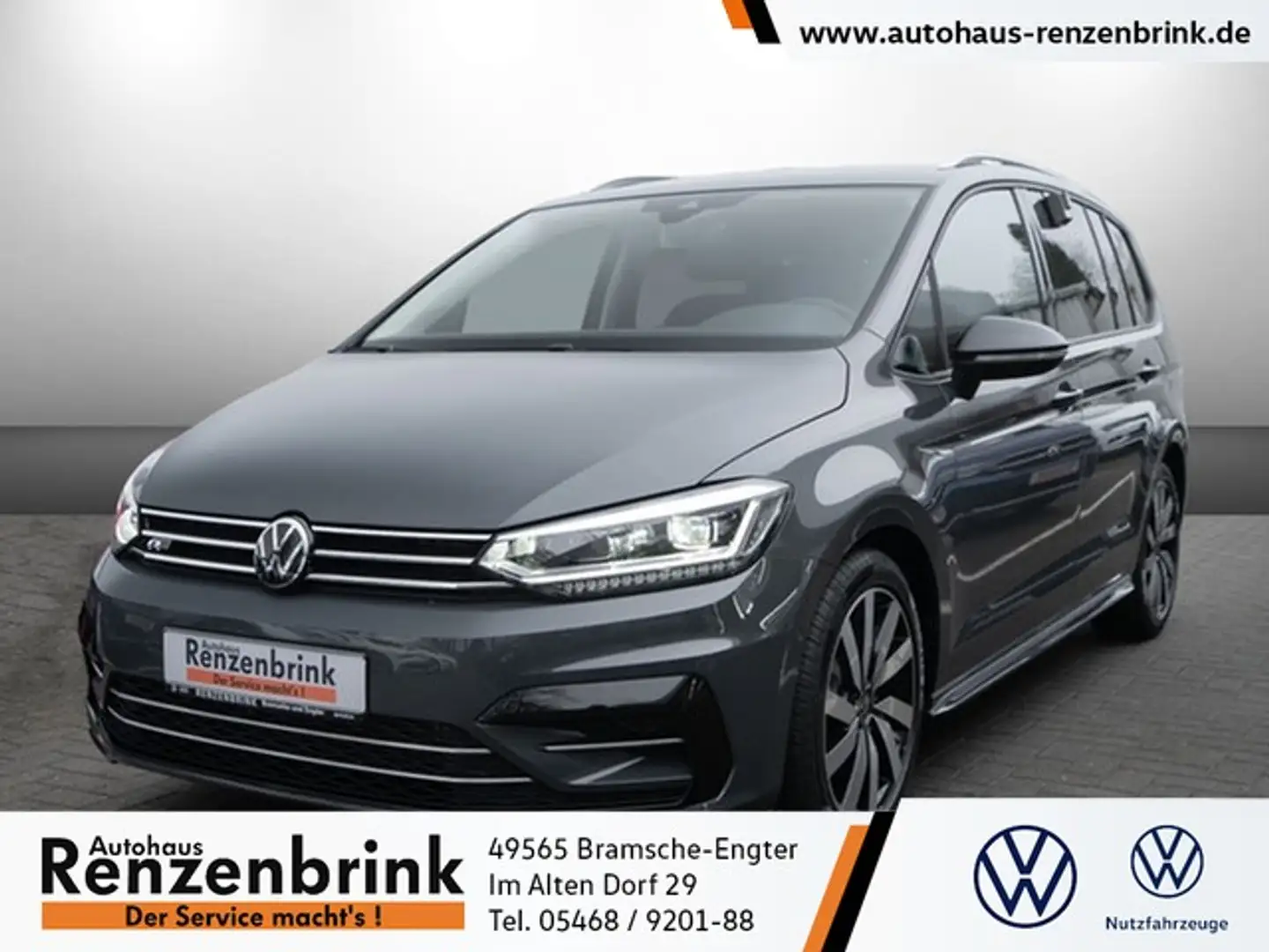 Volkswagen Touran Goal TDI DSG R-Line 18" Kindersi. Kam. AHK 7-Si... Grau - 1
