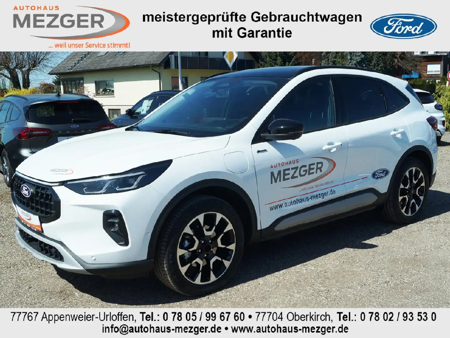 Ford Kuga Plug-In Hybrid Active X Weiß - 2
