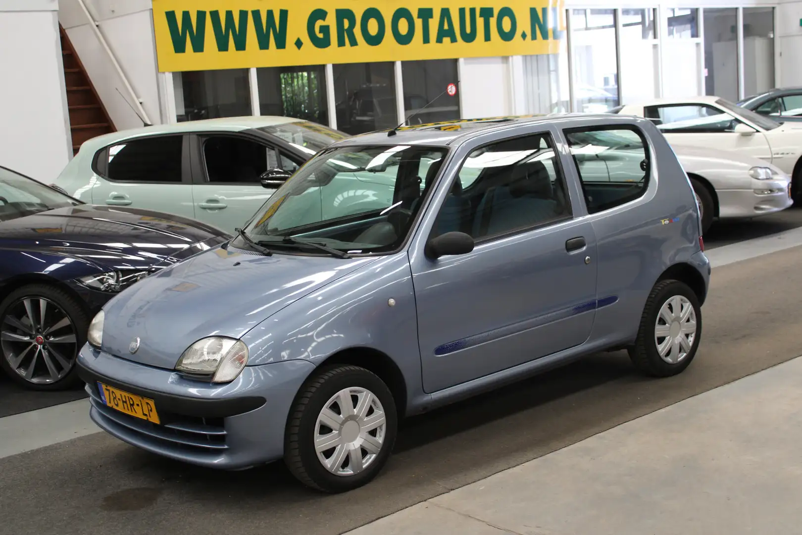 Fiat Seicento 1.1 Team NAP, Glazen Kanteldak Azul - 1