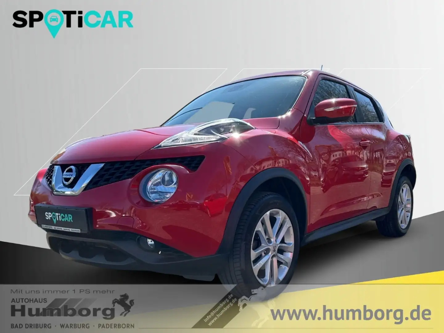 Nissan Juke 1.2 DIG-T N-Connecta 4x2 Navi Fahrerprofil DAB SHZ Rouge - 1