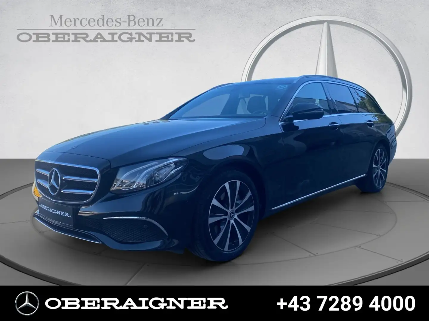 Mercedes-Benz E 220 d 4MATIC T-Modell Austria Edition Navi AHV Allrad Noir - 1